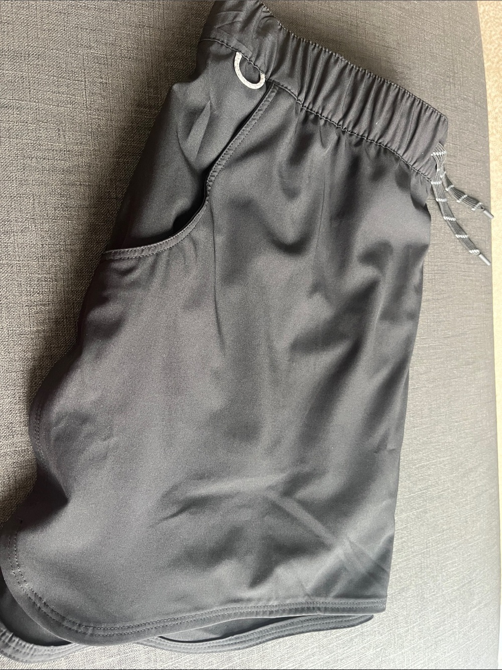 Woman’s Black Athletic Swim/Workout Shorts